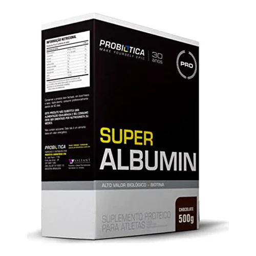 Super Albumina Sabor Chocolate 500g - Probiótica