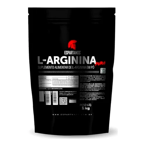 L-Arginina em Pó 100% Pura 1kg - Espartanos