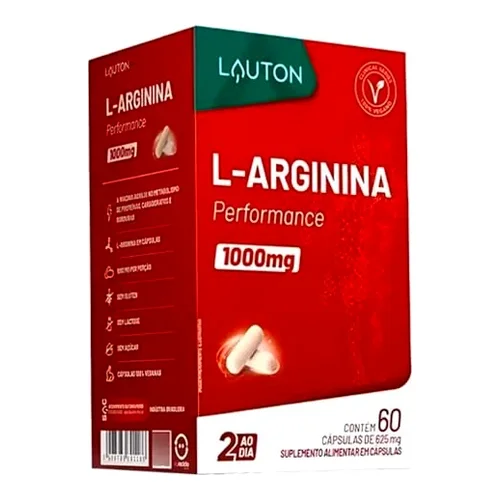 L-Arginina Performance 1.000mg (Clinical Series) 60 Cps - Lauton