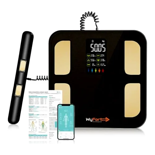 Balança Bioimpedância Smart Display 8 Sensores com Display VA WF05