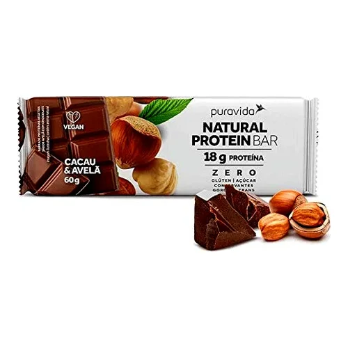 Puravida Protein Bar Sabor Double Chocolate (50g)