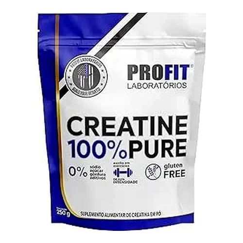 Creatina Monohidratada 100% Pura Growth Supplements Refil 250g