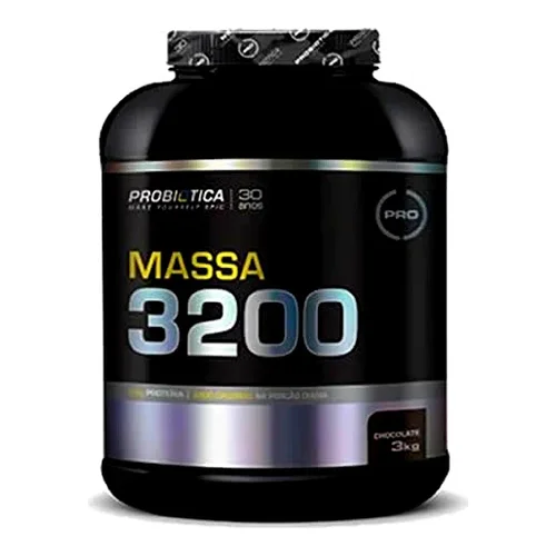 Massa 3200 Anti-Catabolic Pote 3kg Sabor Chocolate - Probiótica