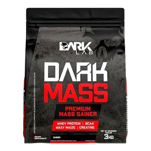 Suplemento Hipercalórico Dark Mass Dark Lab 3kg Sabor Chocolate