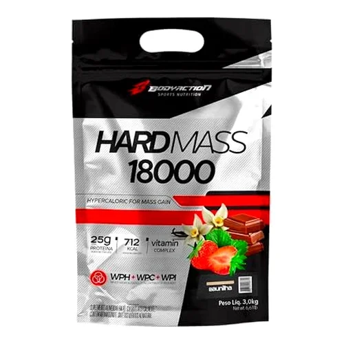 Hard Mass 18000 Sabor Baunilha Refil 3kg - BodyAction