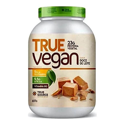 True Source True Vegan Blend Sabor Doce de Leite 837g