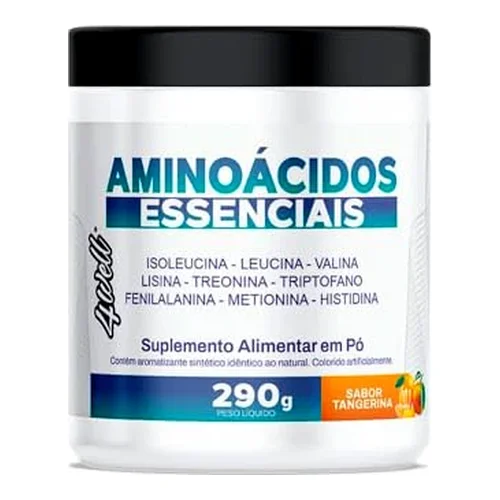 4well Aminoácidos Essenciais 290g Tangerina