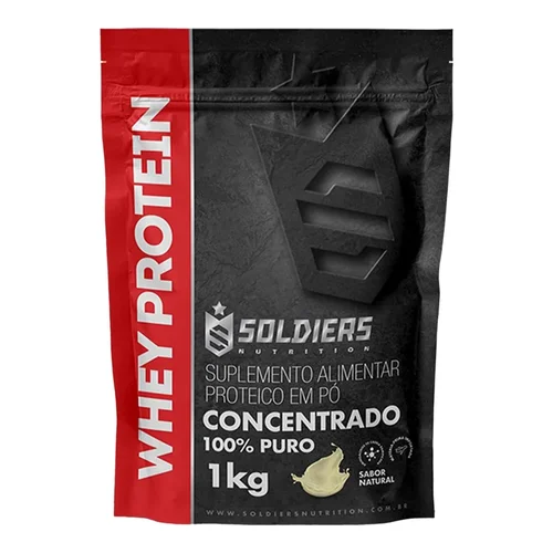Soldiers Nutrition Whey Protein Concentrado Natural